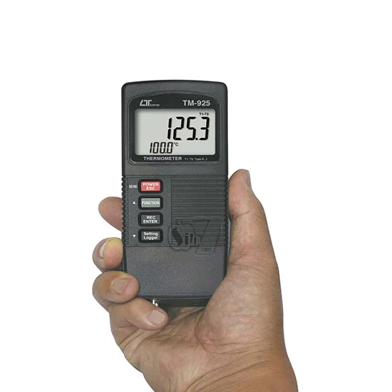 ترمومتر لیزری دو کاناله با قابلیت اتصال به کامپیوتر TM-925 لوترون